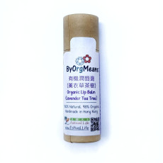ByOrgMeans 有機潤唇膏 (薰衣草茶樹) GEF1018