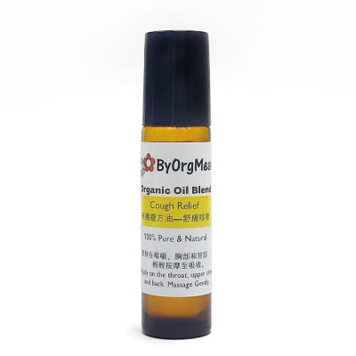 ByOrgMeans 有機複方油—舒緩咳嗽 10ml 走珠装 GEF1046