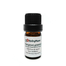 ByOrgMeans 天竺葵精油 (有機) GEO1078